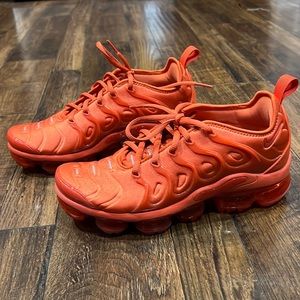 Orange Nike Air Vapormax
